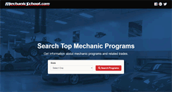 Desktop Screenshot of mechanicschool.com